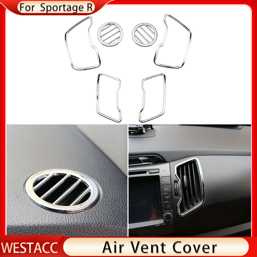 Car Accessories To Buy - A/C Vent Cover Sticker Trim for