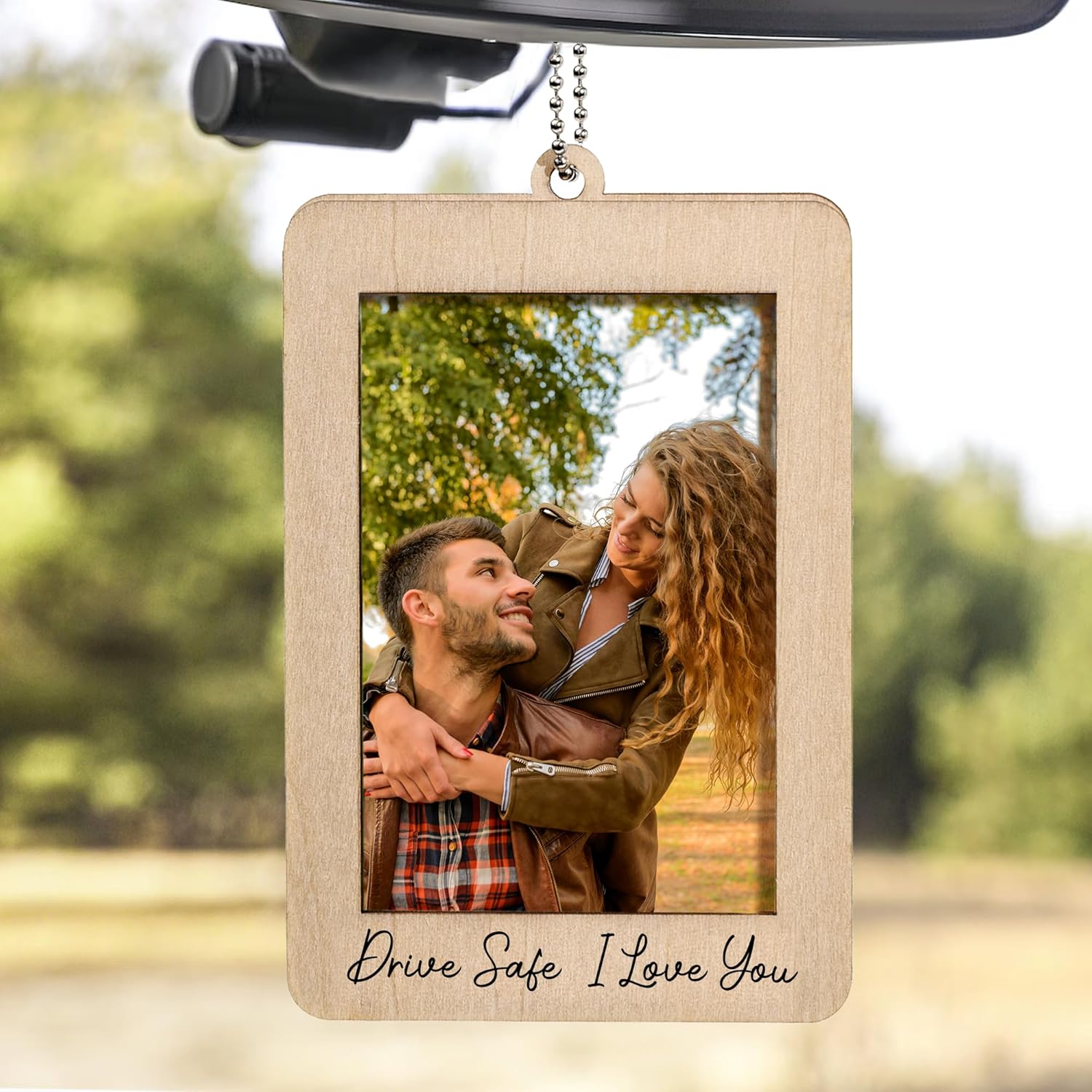 Car Accessories Hanging From Mirror - Car Decor Hanging Photo Frame, Gifts