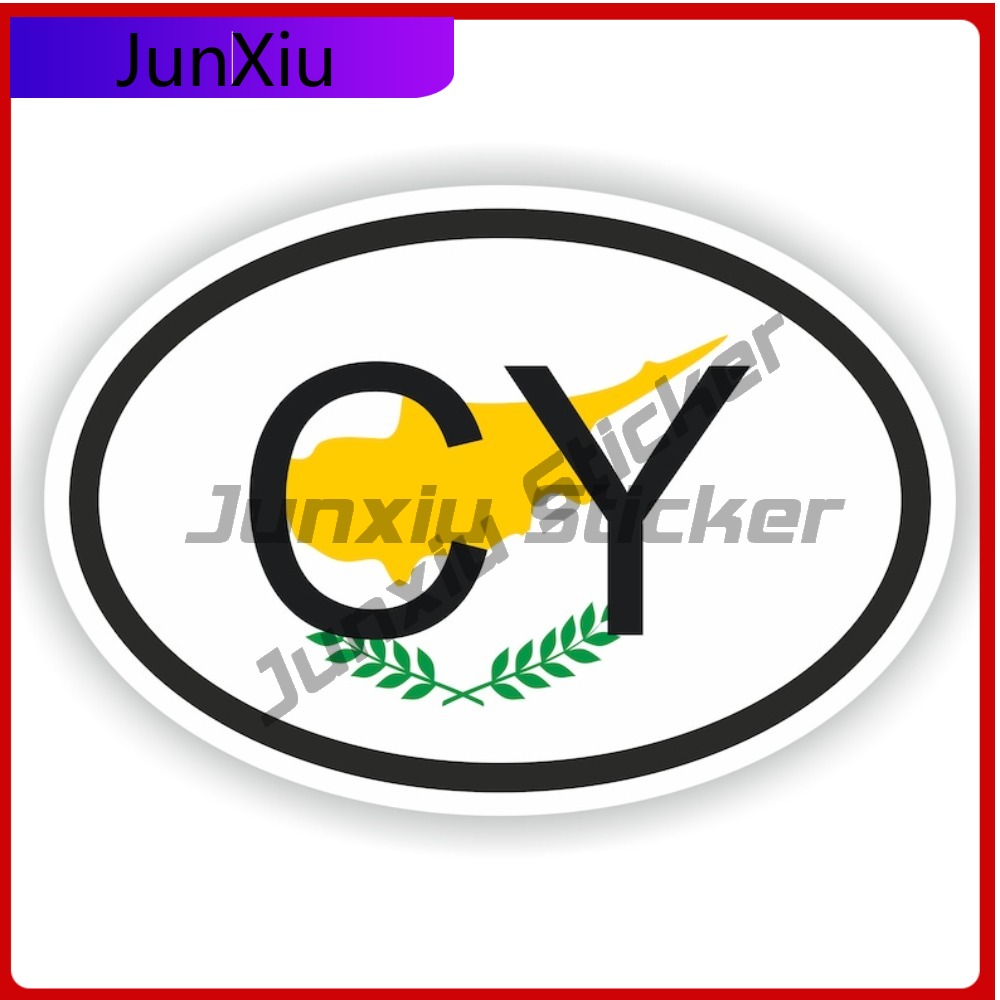 Cyprus Oval Country Code Cy Fl - đánh giá và giá Car Accessories Cyprus