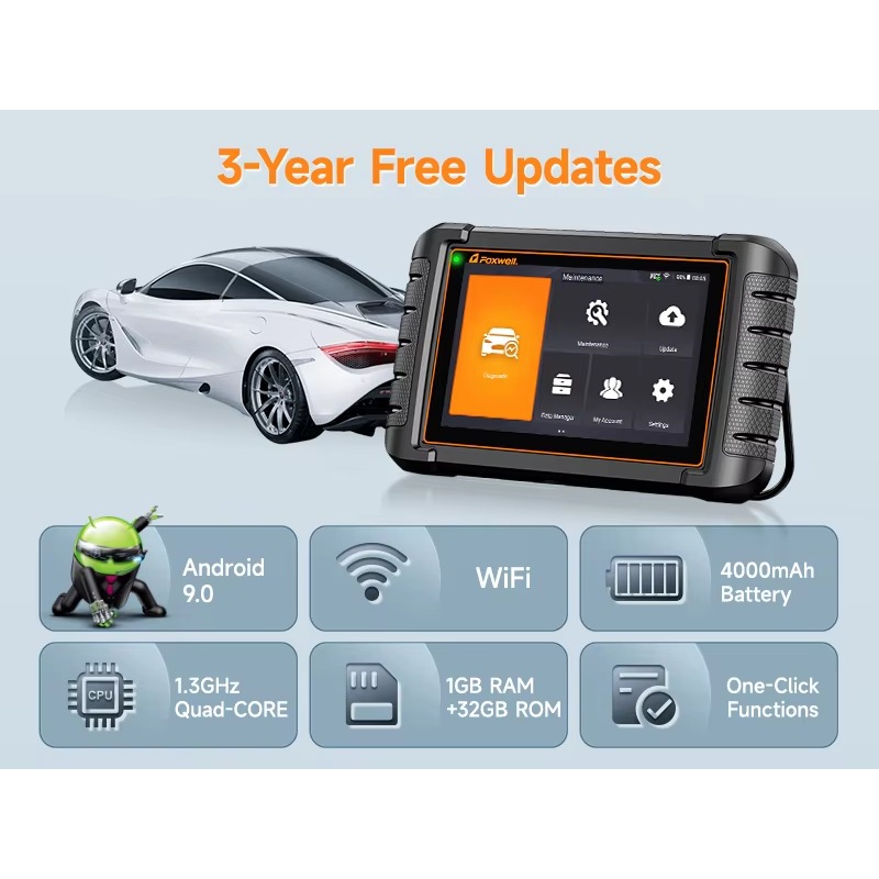 NT809BT OEM ODM Car Diagnostic - đánh giá và giá Obd2 Scanner