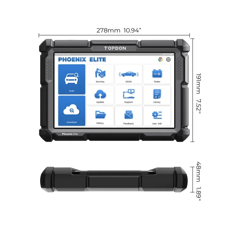 TOPDON PHOENIX ELITE Car Ecu U - đánh giá và giá Obd2 Scanner