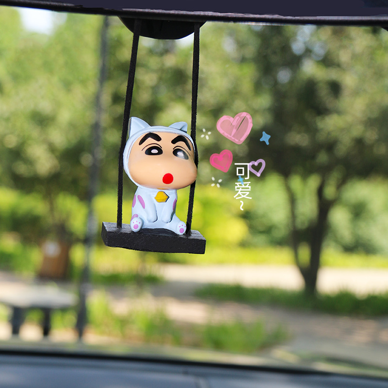 Kawaii Shin Chan Car Pendant C - đánh giá và giá Car Accessories Hanging From Mirror