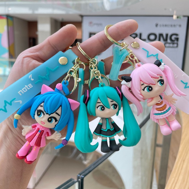 Hatsune Miku Keychain New Crea - đánh giá và giá Car Accessories To Buy