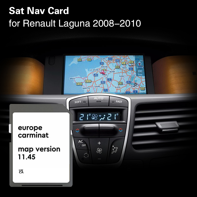 Carminat 11.45 For Renault Lag - đánh giá và giá Car Accessories Cyprus