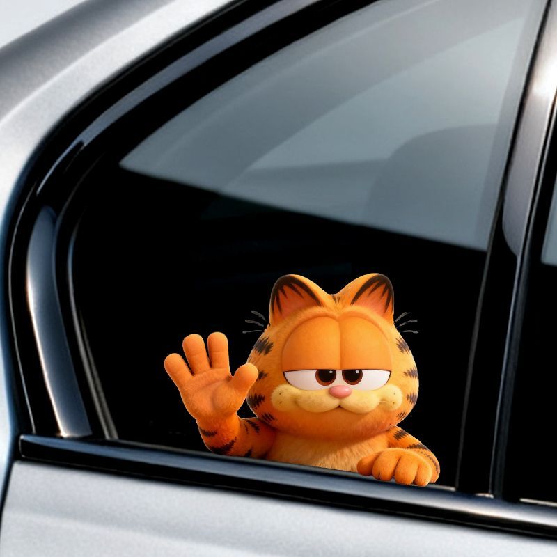 Garfield anime cartoon cute fu - đánh giá và giá Car Accessories To Buy