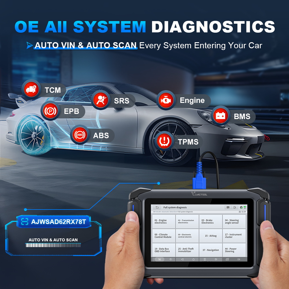 EU Stock VDAIGTOOL VD70Lite Au - đánh giá và giá Obd2 Scanner